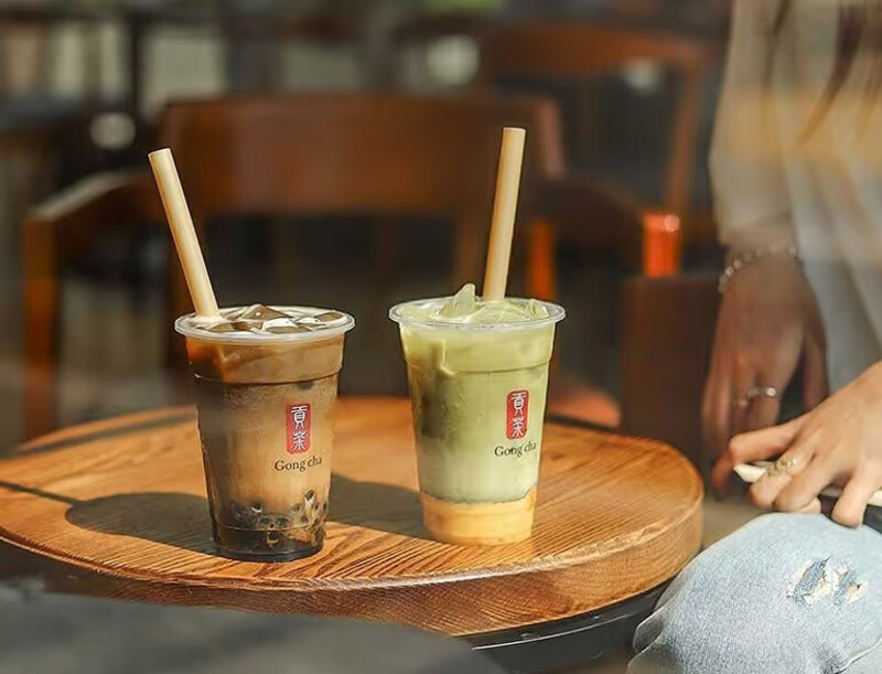 Mô hình quán trà sữa trân châu